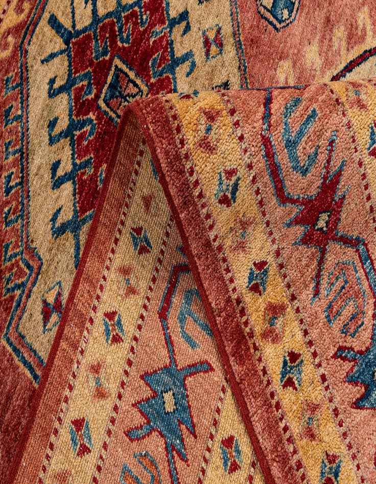 Detail image of 5' 1 x 7' 1  Hand Knotted Ziegler Wool Rug