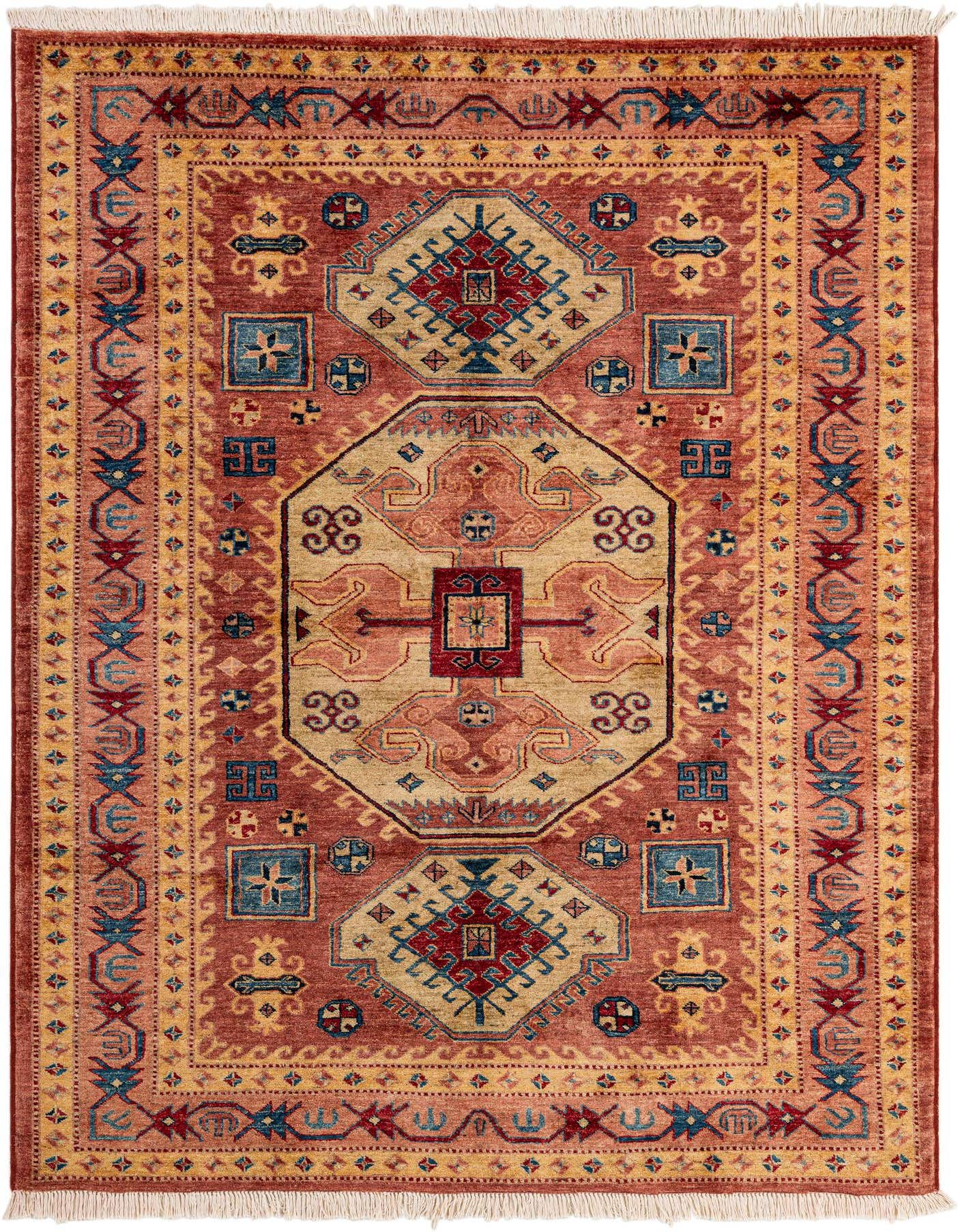 5' 1 x 7' 1 Hand Knotted Ziegler Wool Rug