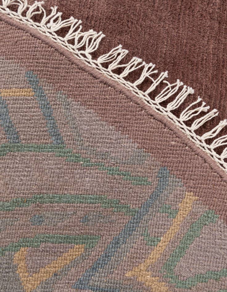Detail image of 7' 5 x 7' 6  Hand Knotted Tibet Wool Round Rug