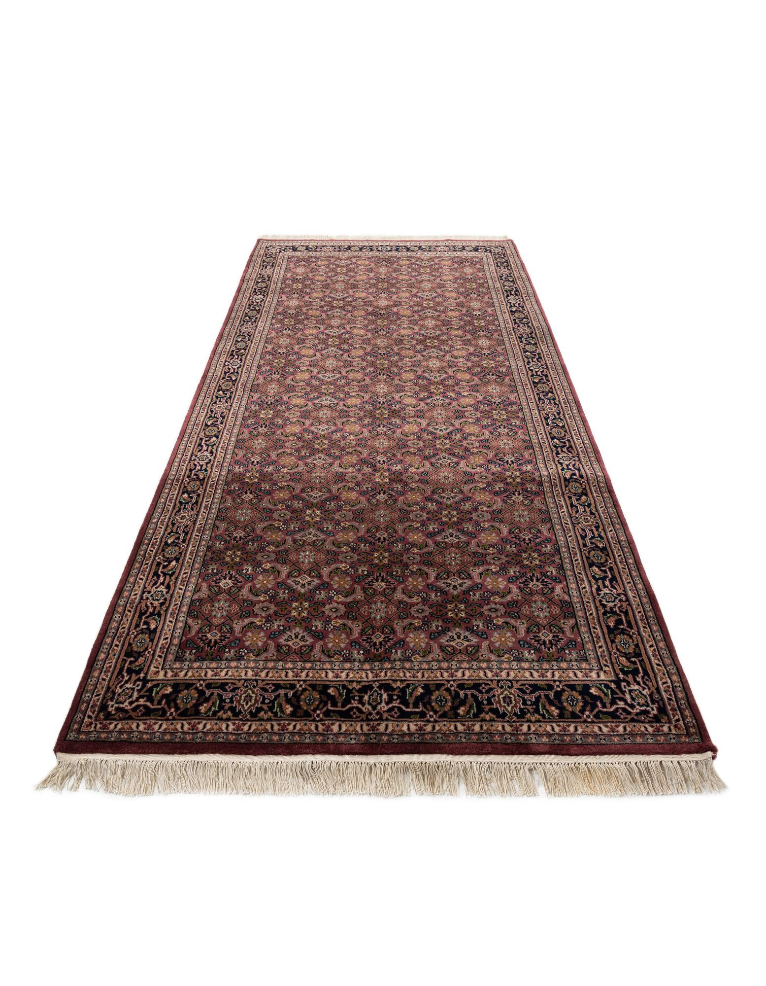 5' x 10' 4 Hand Knotted Bidjar Wool Runner Rug