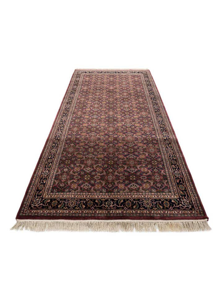 5' x 10' 4 Hand Knotted Bidjar Wool Runner Rug