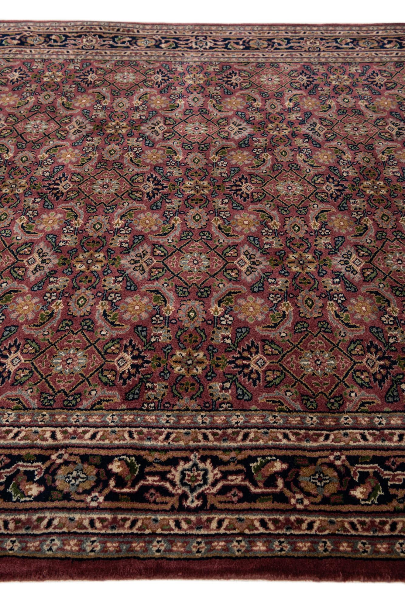 5' x 10' 4 Hand Knotted Bidjar Wool Runner Rug