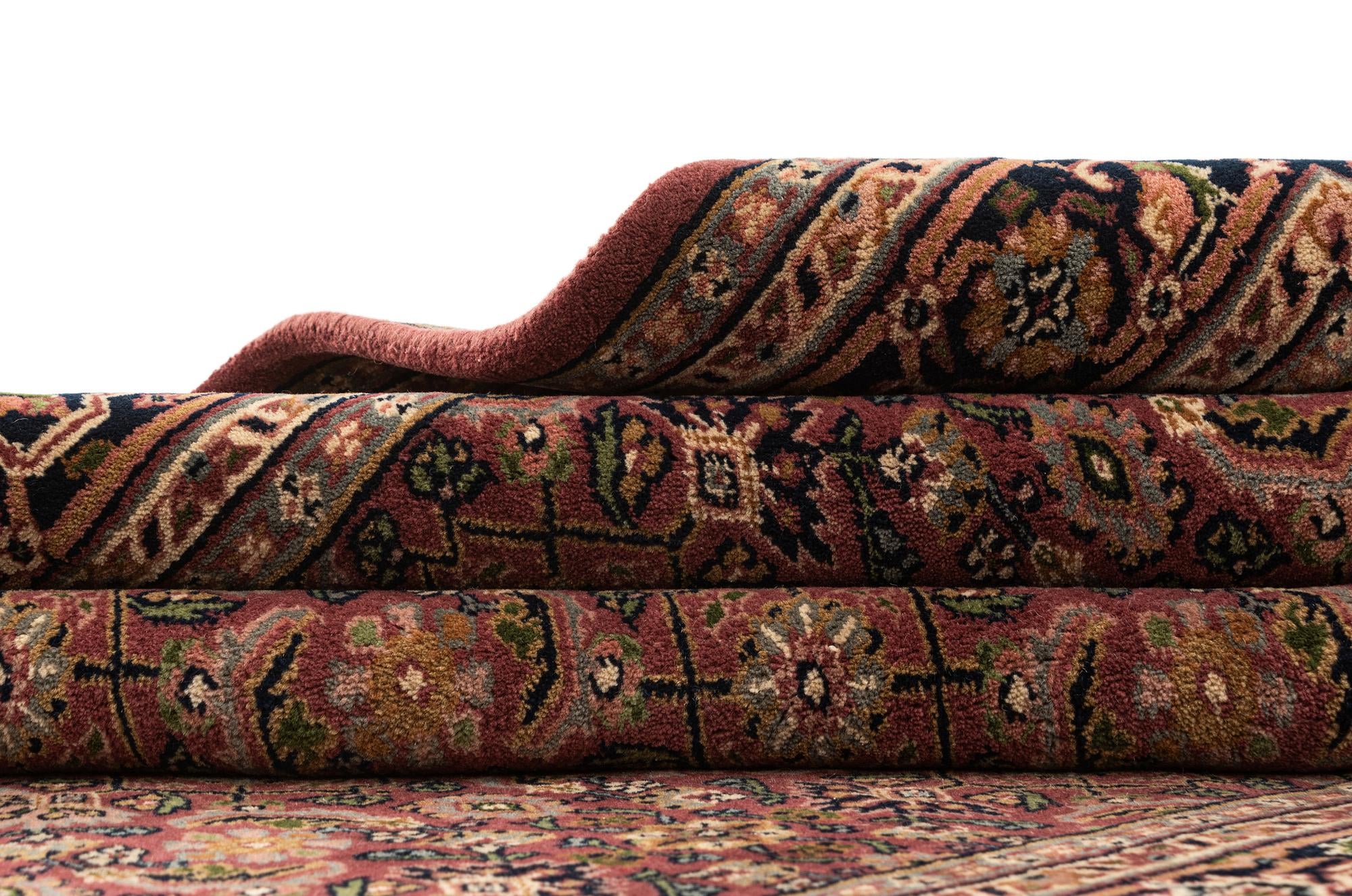 5' x 10' 4 Hand Knotted Bidjar Wool Runner Rug