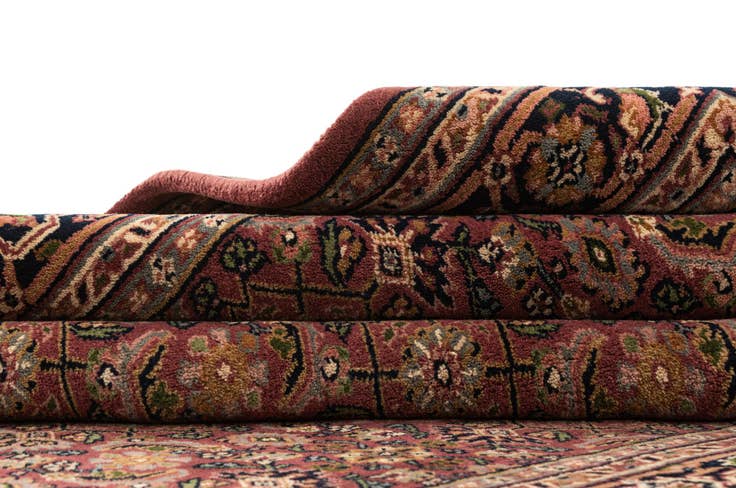 Detail image of 5' x 10' 4 Hand Knotted Bidjar Wool Runner Rug