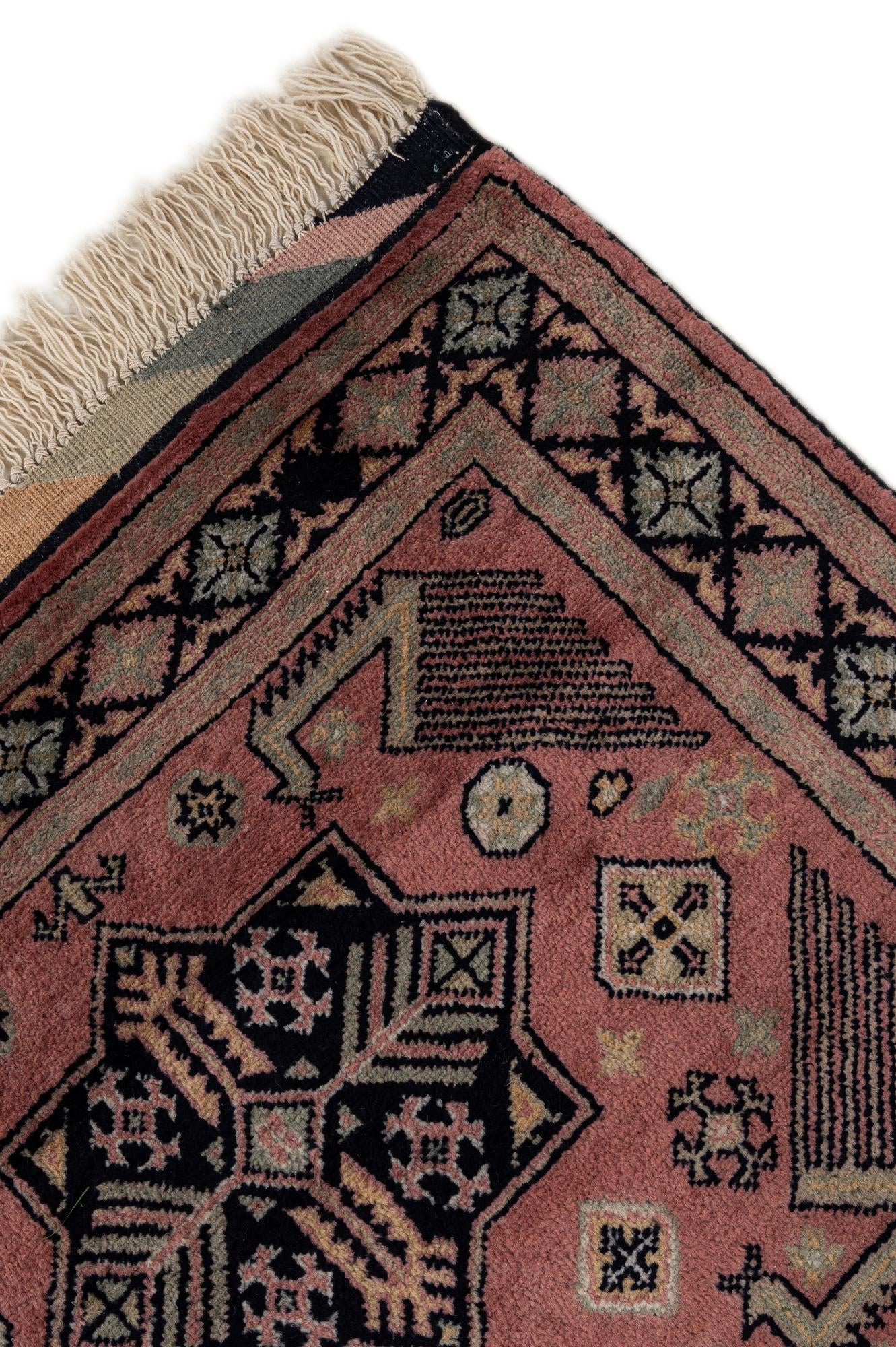 2' 9 x 9' 9 Hand Knotted Bokhara Oriental Wool Runner Rug