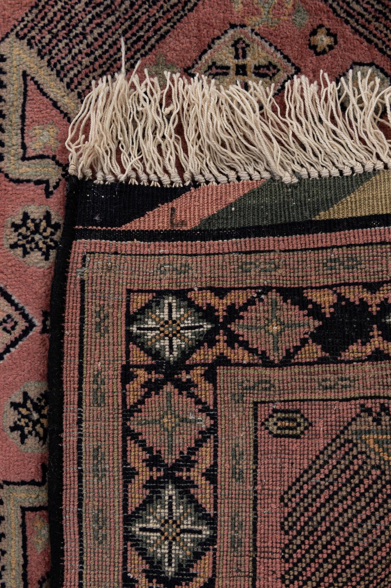 2' 9 x 9' 9 Hand Knotted Bokhara Oriental Wool Runner Rug