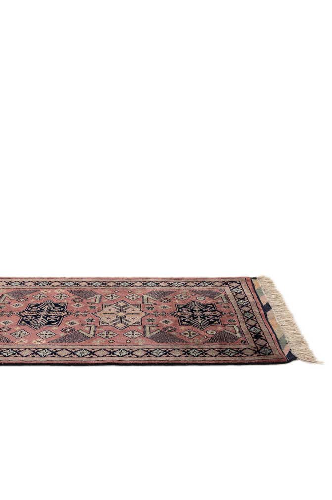 2' 9 x 9' 9 Hand Knotted Bokhara Oriental Wool Runner Rug