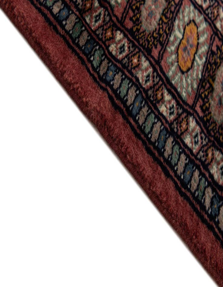 Detail image of 2' 6 x 5' 9  Hand Knotted Bokhara Oriental Wool Runner Rug