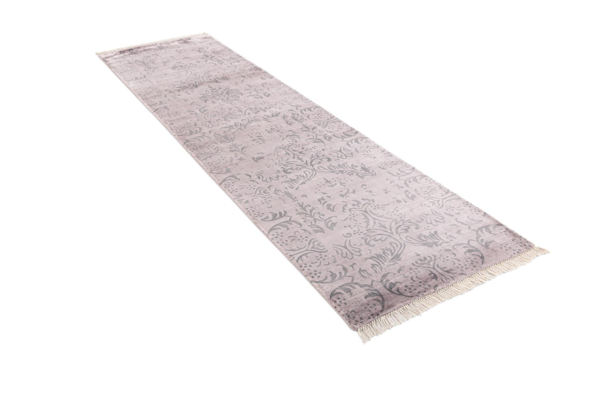 2' 6 x 9' 10 Hand Knotted Darya Wool Runner Rug