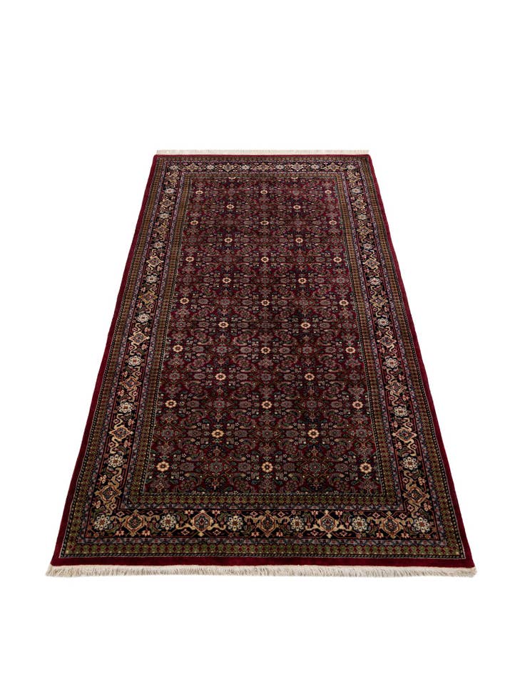 Detail image of 5' 4 x 10' 5 Hand Knotted Farahan Wool Runner Rug