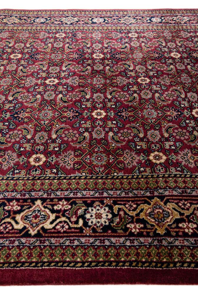 5' 4 x 10' 5 Hand Knotted Farahan Wool Runner Rug