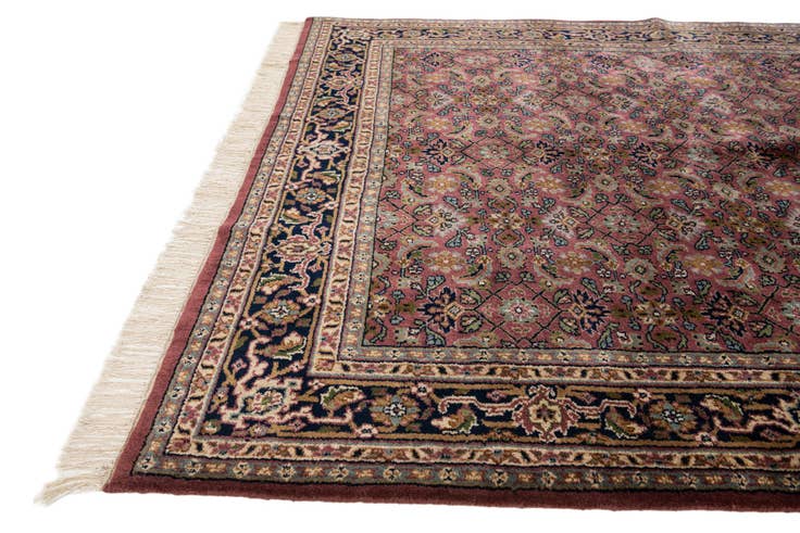 Detail image of 5' 1 x 10' 4 Hand Knotted Farahan Wool Runner Rug