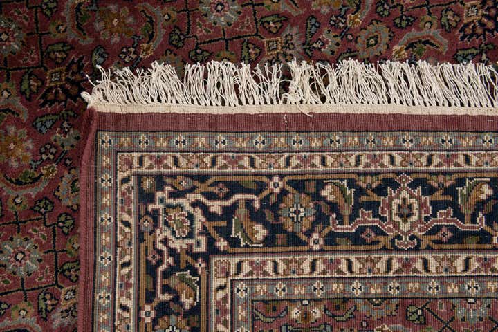 5' 1 x 10' 4 Hand Knotted Farahan Wool Runner Rug