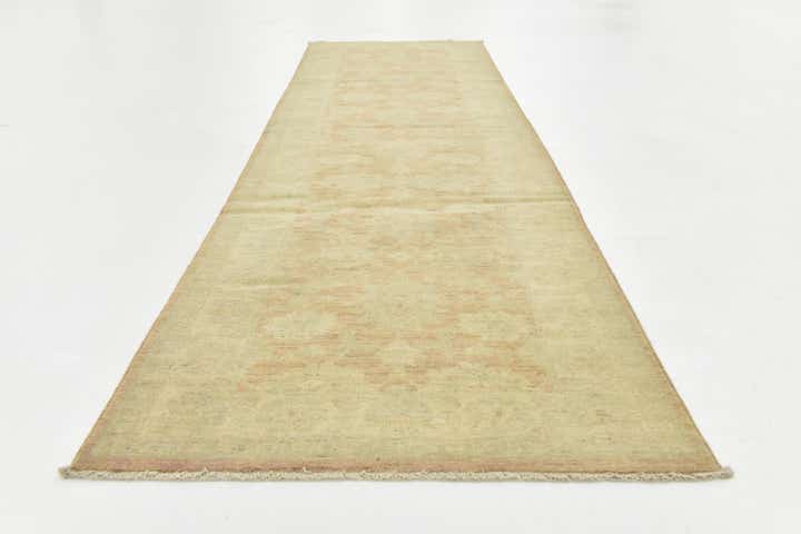 80cm x 295cm Handgeknüpft Peshawar Ziegler Läufer Teppich