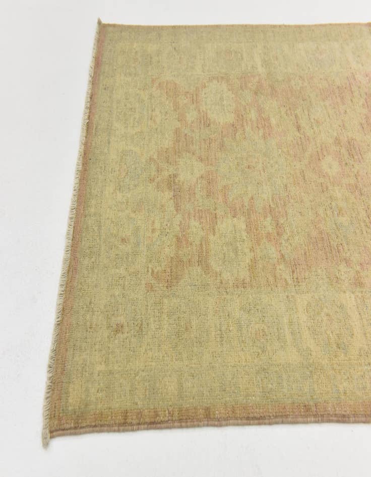 Detail image of 2' 7 x 9' 8  Hand Knotted Peshawar Ziegler Runner Rug