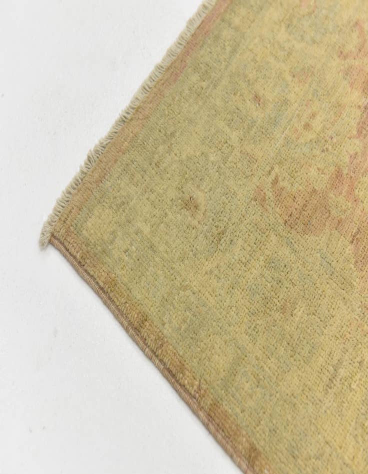 Detail image of 2' 7 x 9' 8  Hand Knotted Peshawar Ziegler Runner Rug