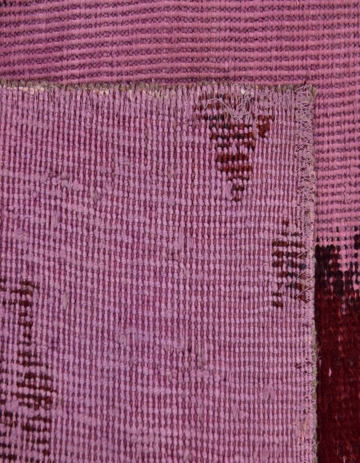 Detail image of 4' 3 x 8' 5  Hand Knotted Ultra Vintage Persian Wool Runner Rug