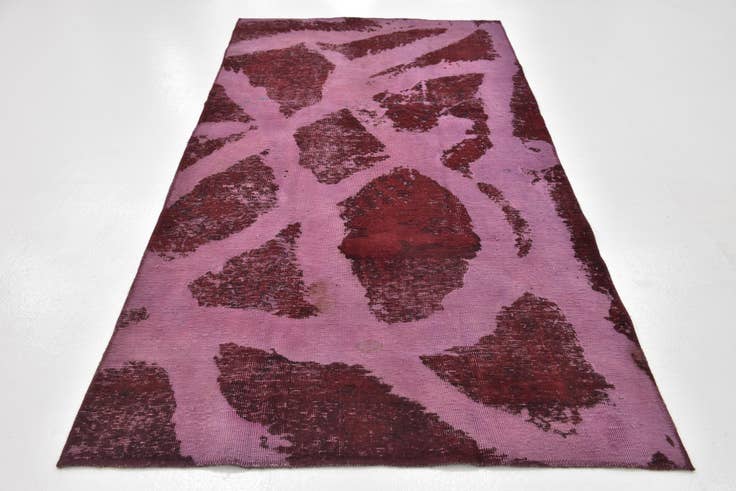 Detail image of 4' 3 x 8' 5 Hand Knotted Ultra Vintage Persian Wool Runner Rug
