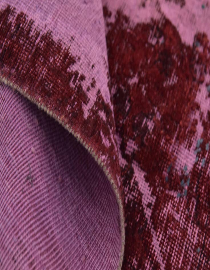 Detail image of 4' 3 x 8' 5  Hand Knotted Ultra Vintage Persian Wool Runner Rug