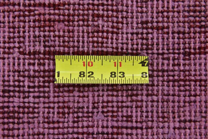 4' 3 x 8' 5 Hand Knotted Ultra Vintage Persian Wool Runner Rug
