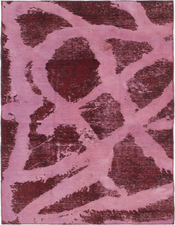 Detail image of 4' 3 x 8' 5 Hand Knotted Ultra Vintage Persian Wool Runner Rug
