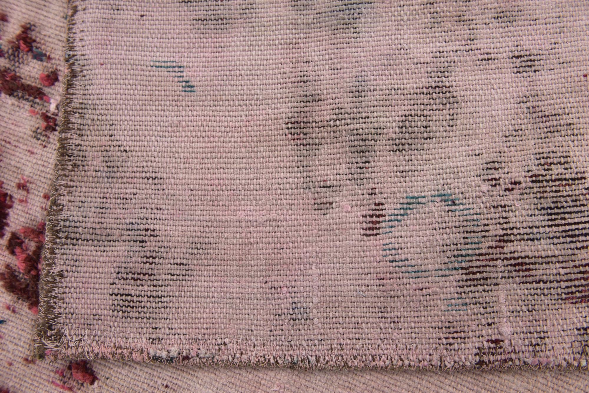 2' 2 x 8' 7 Hand Knotted Ultra Vintage Persian Wool Runner Rug