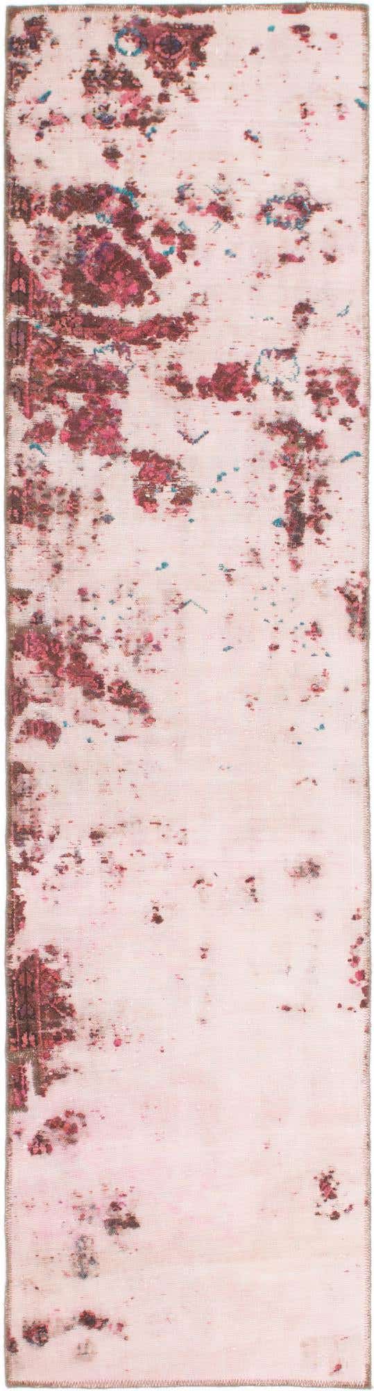 2' 2 x 8' 7 Hand Knotted Ultra Vintage Persian Wool Runner Rug