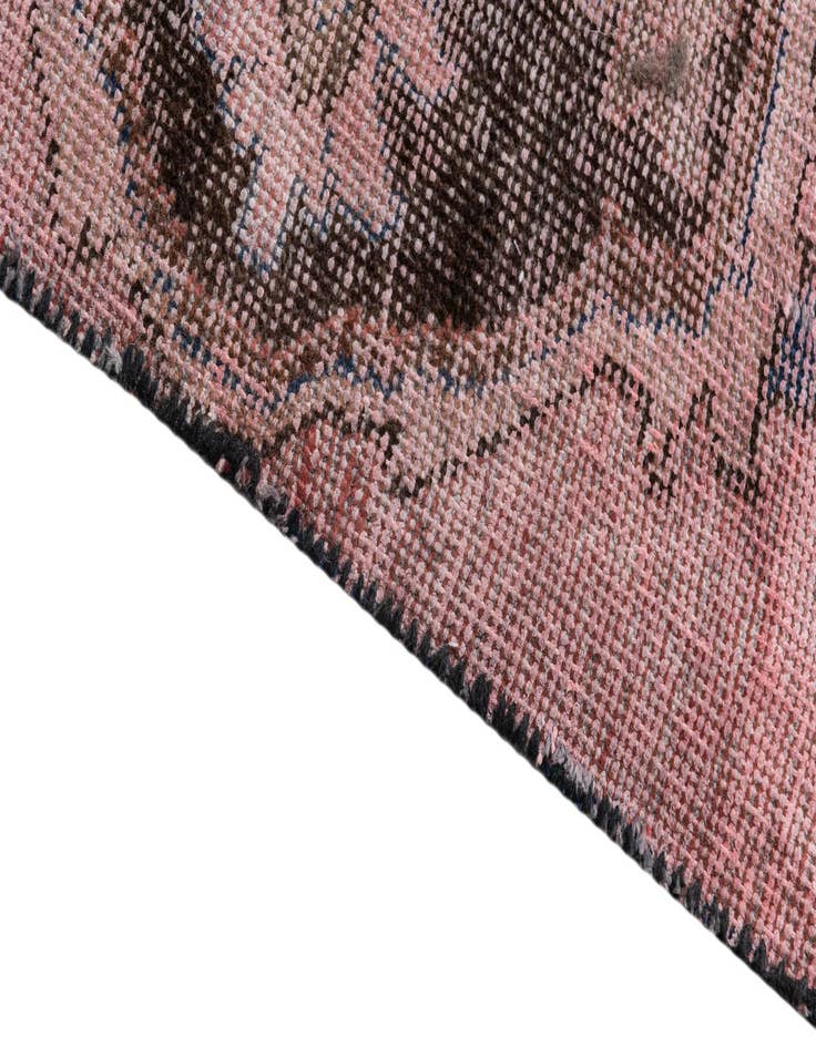 Detail image of 2' 8 x 6' 5  Hand Knotted Ultra Vintage Persian Wool Runner Rug