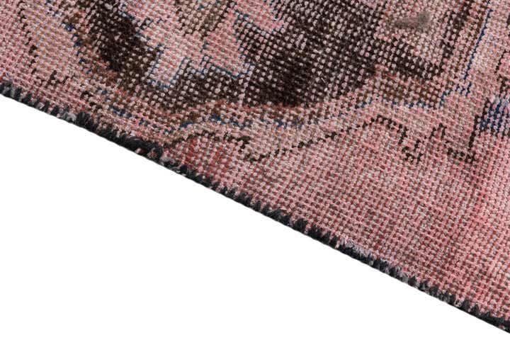 2' 8 x 6' 5 Hand Knotted Ultra Vintage Persian Wool Runner Rug