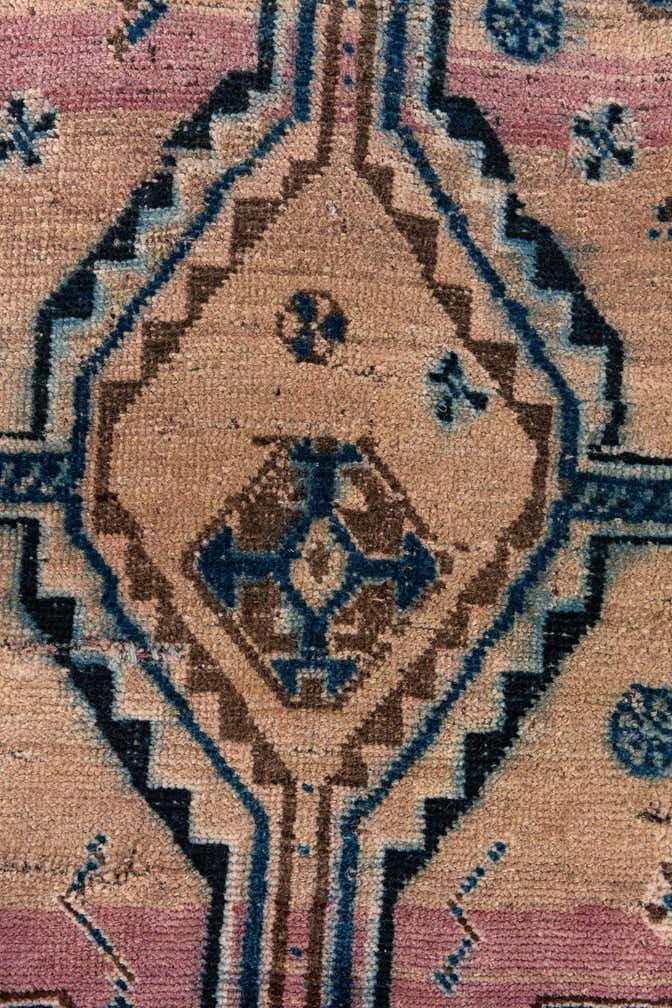 3' x 6' 9 Hand Knotted Ultra Vintage Persian Wool Runner Rug