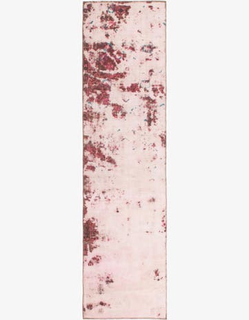 2' 2 x 8' 7 Hand Knotted Ultra Vintage Persian Wool Runner Rug