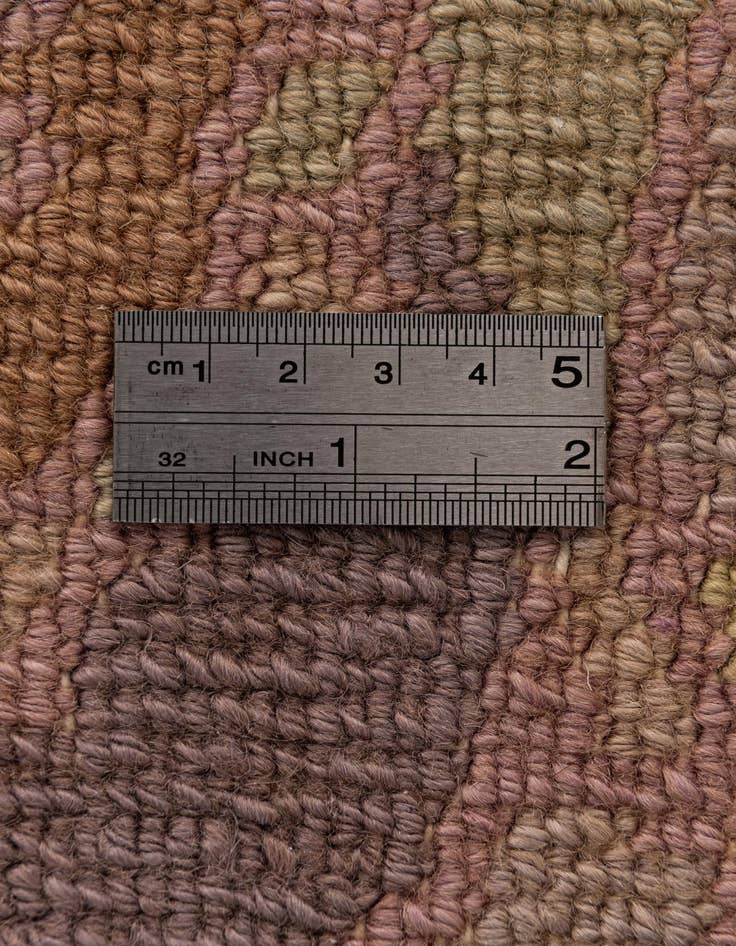 Detail image of 8' 2 x 8' 3  Hand Knotted Nepal Wool Square Rug