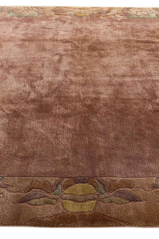 8' 2 x 8' 3 Hand Knotted Nepal Wool Square Rug