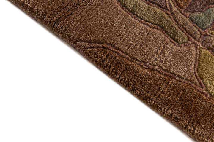 8' 2 x 8' 3 Hand Knotted Nepal Wool Square Rug