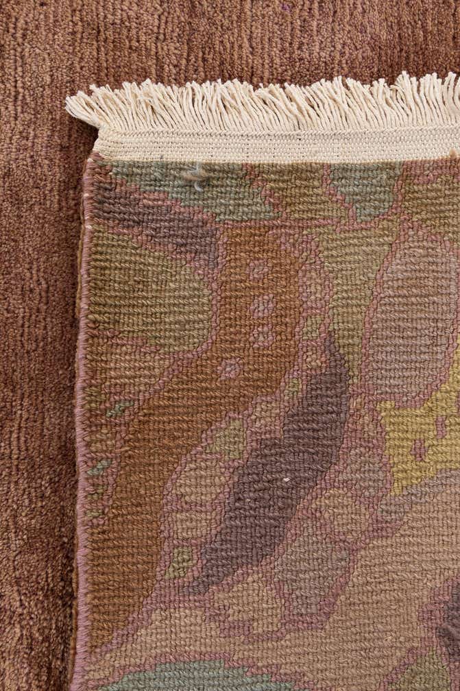 8' 2 x 8' 3 Hand Knotted Nepal Wool Square Rug