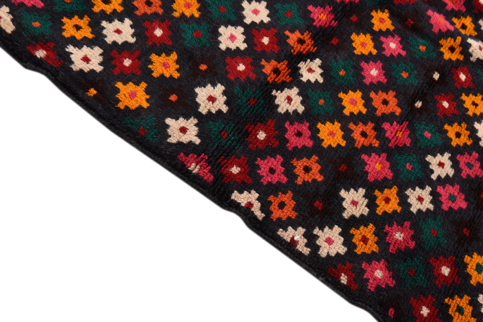 3' 10 x 5' 7 Hand Knotted Balouch Wool Rug