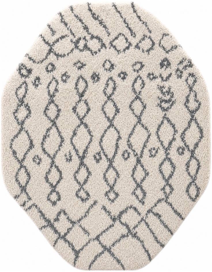 Detail image of 4' x 4' Marrakesh Shag Octagon Rug