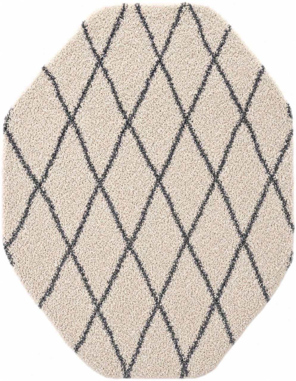4' x 4' Marrakesh Shag Octagon Rug