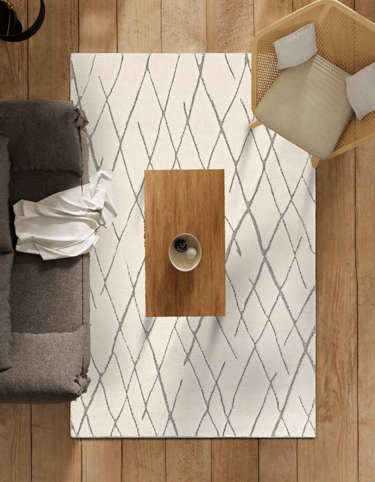 Detail image of 9' x 12' Atlas Moroccan Wool Rug