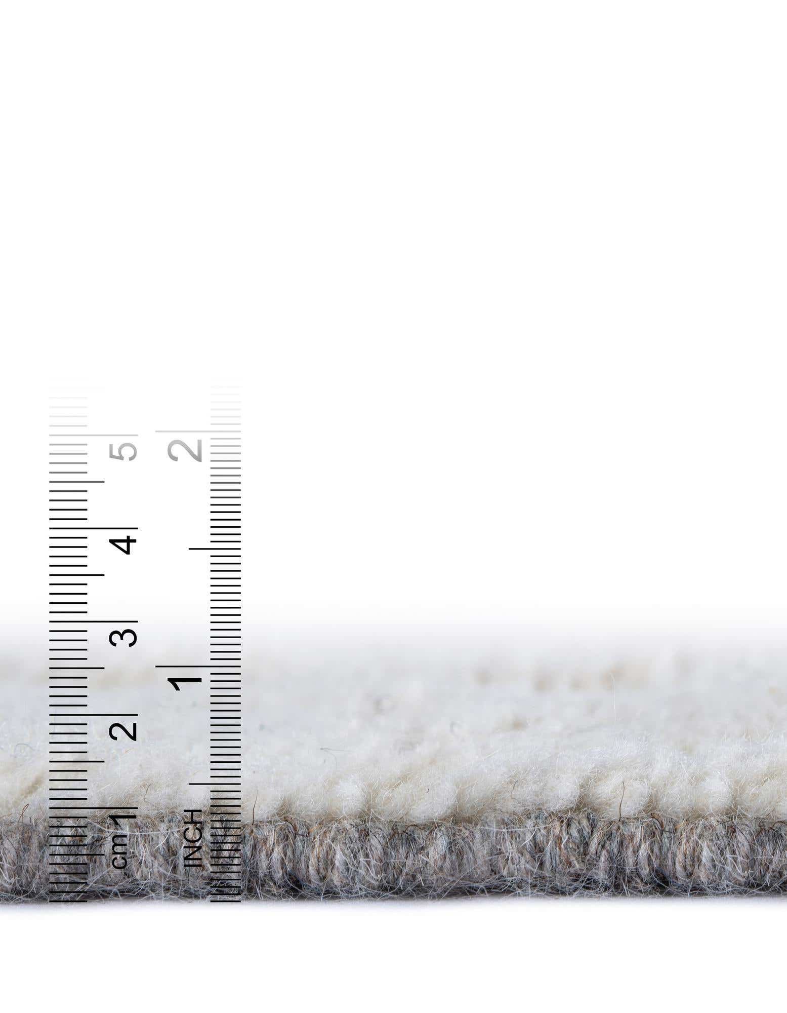 Custom Pure Ivory Atlas Moroccan Wool Rug