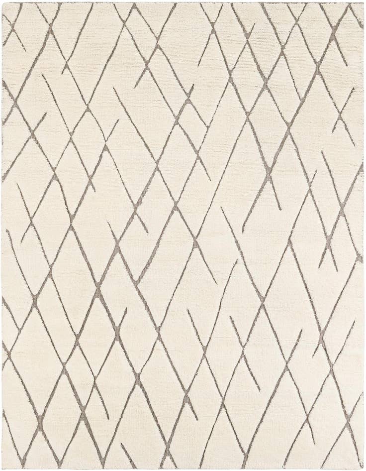 Detail image of 6' 1 x 9' Atlas Moroccan Wool Rug