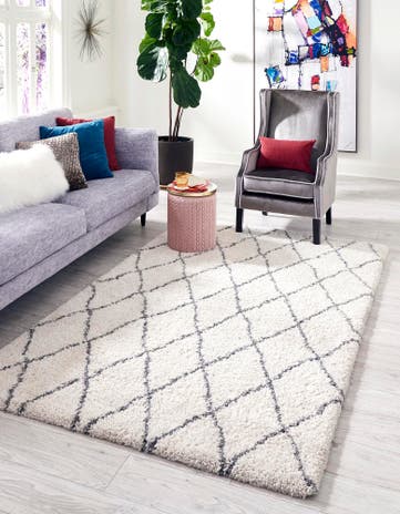 9' 10 x 14' Marrakesh Shag Rug