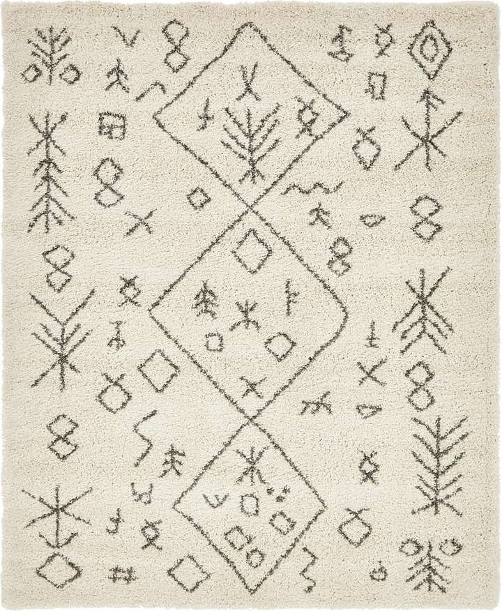 7' 10 x 10' Moroccan Shag Rug