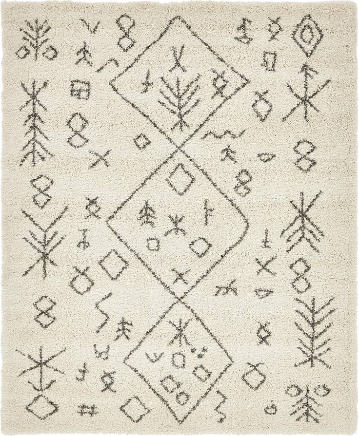 Detail image of 7' 10 x 10' Moroccan Shag Rug