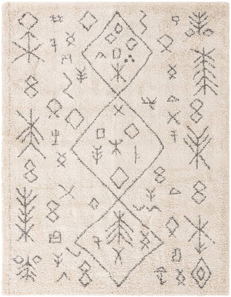 Detail image of 9' x 12' 2 Moroccan Shag Rug