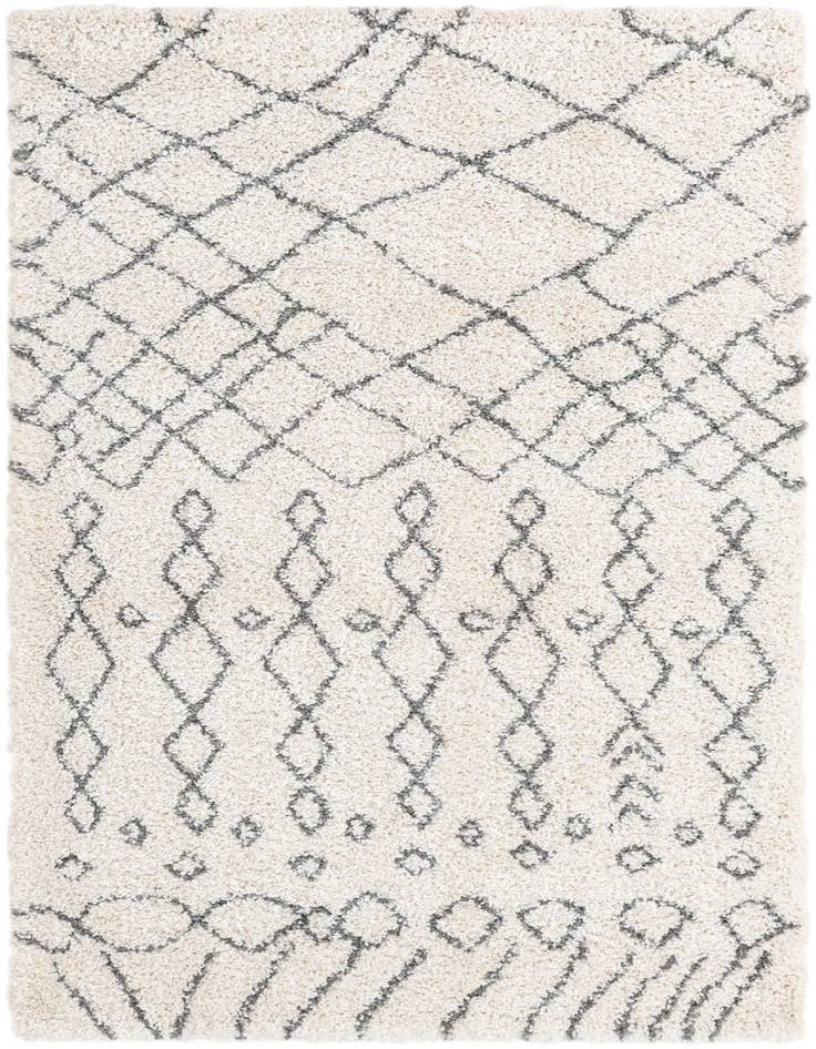 Detail image of 5' 3 x 8' Moroccan Shag Rug