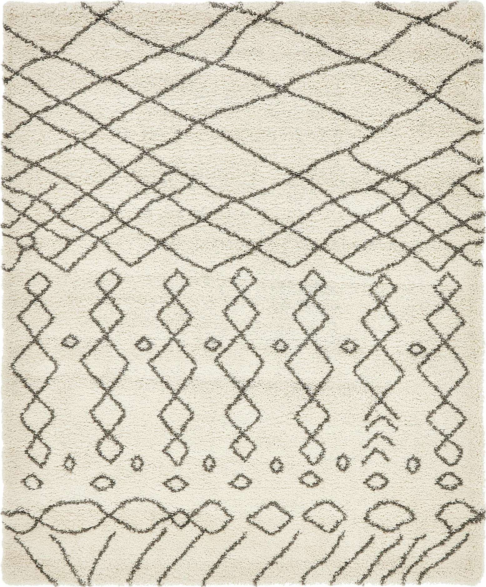 7' 10 x 10' Moroccan Shag Rug