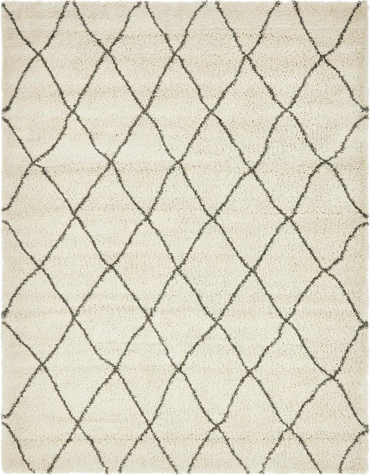 Detail image of 9' x 12' 2 Moroccan Shag Rug