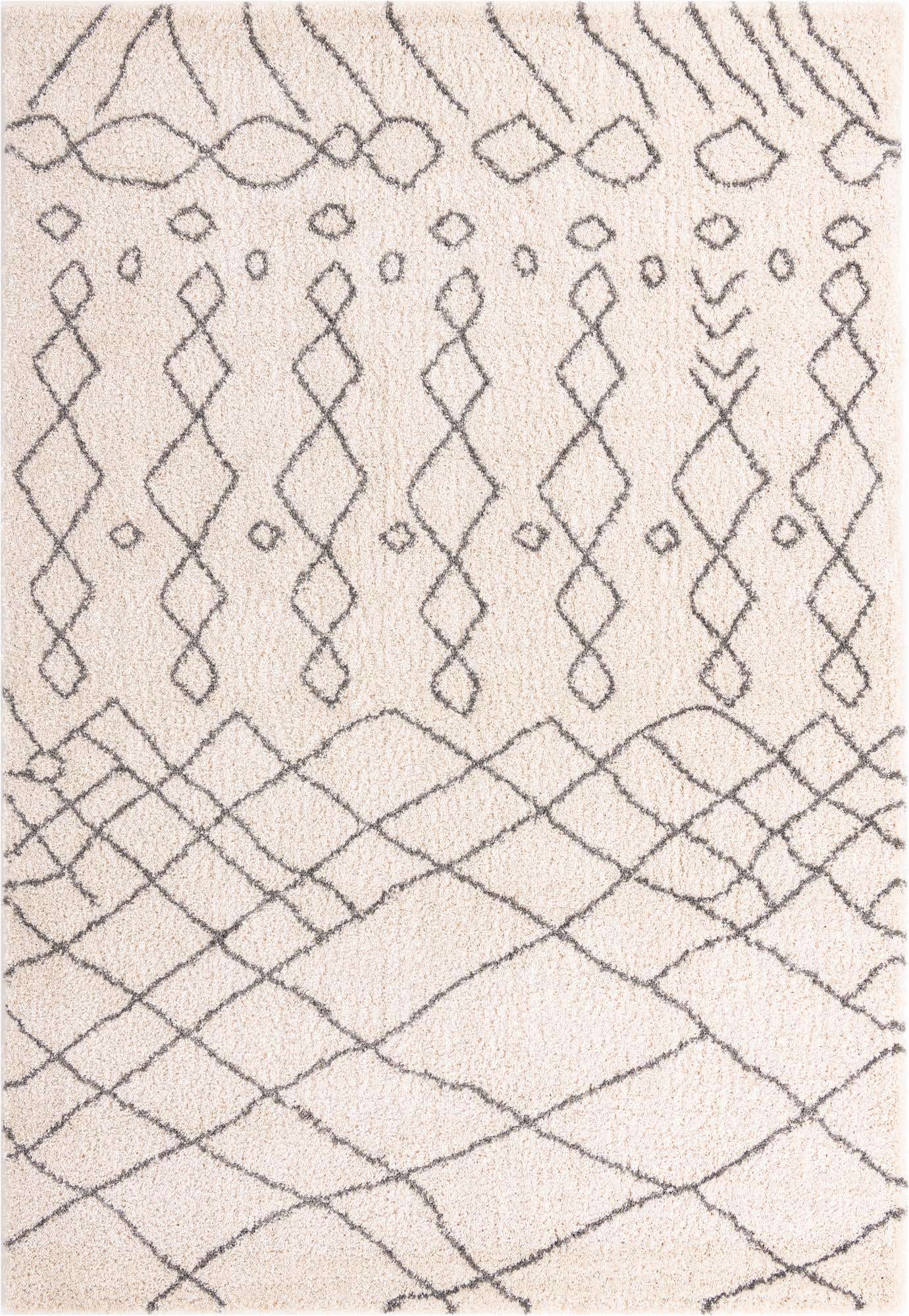 9' 10 x 14' Moroccan Shag Rug