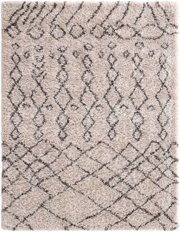 Detail image of 5' 3 x 7' Moroccan Shag Rug